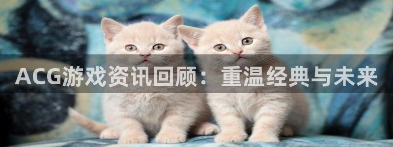 赢咖娱乐是什么：ACG游戏资讯回顾：重温经典与未来